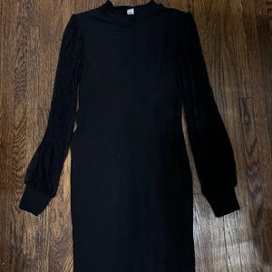 Black maternity dress size small